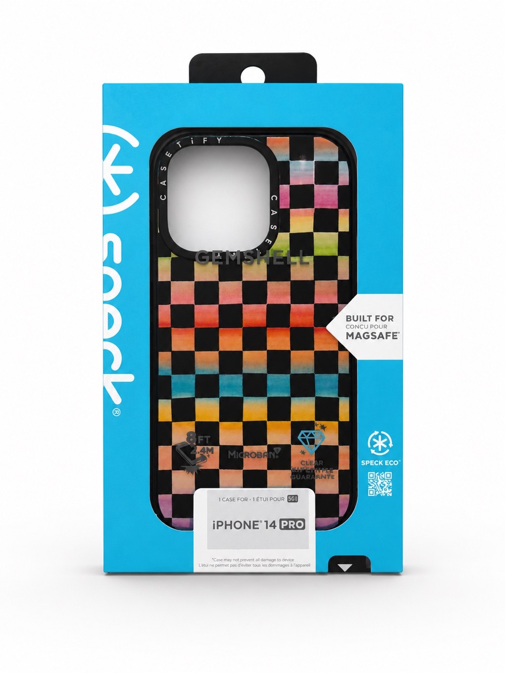 Speck iPhone 14 Pro MagSafe Case + PopSockets PopGrip Bundle